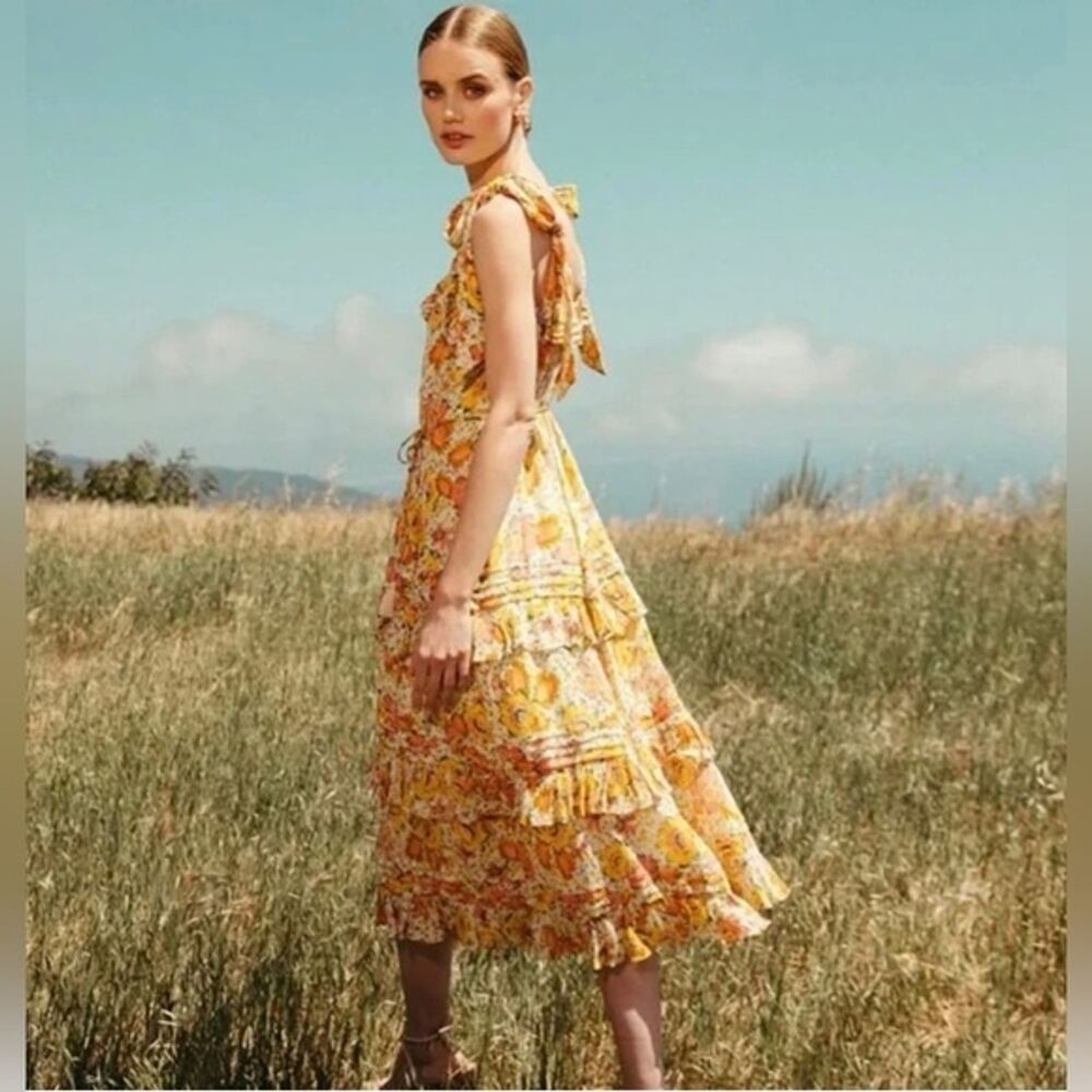 Cleobella Zane Midi Dress (Lucia Floral) Size Small